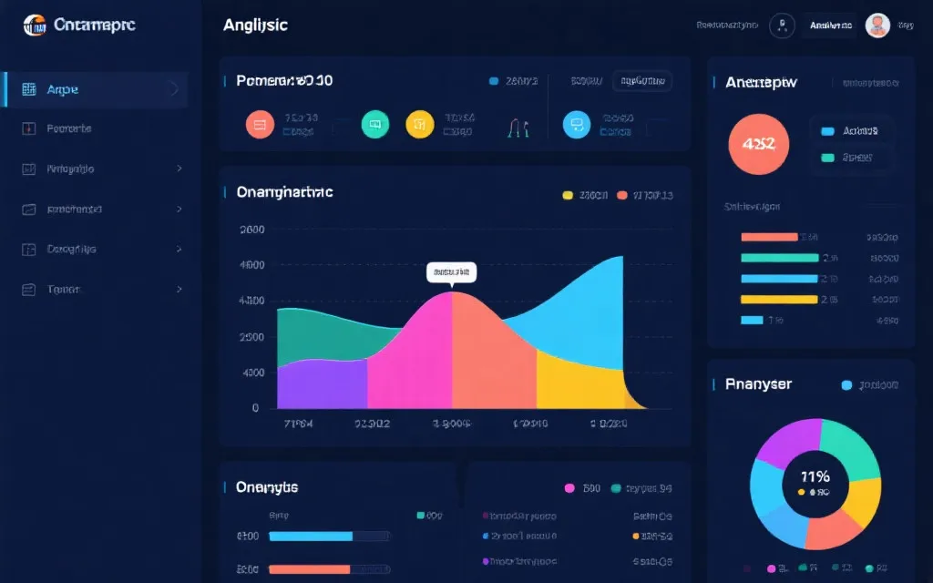直播数据分析界面